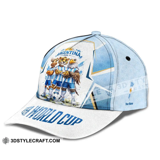 Personalized Cap, Customized Argentina Classic Cap style option 4