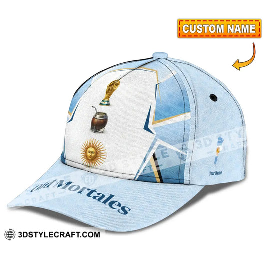 Personalized Cap Customized Argentina World Cup 2026 Classic Cap - CLASSIC CAP / UNIVERSAL FIT - Cap