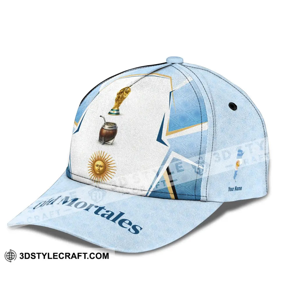 Personalized Cap Customized Argentina World Cup 2026 Classic Cap - CLASSIC CAP / UNIVERSAL FIT - Cap