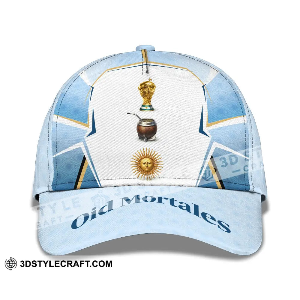 Personalized Cap Customized Argentina World Cup 2026 Classic Cap - CLASSIC CAP / UNIVERSAL FIT - Cap