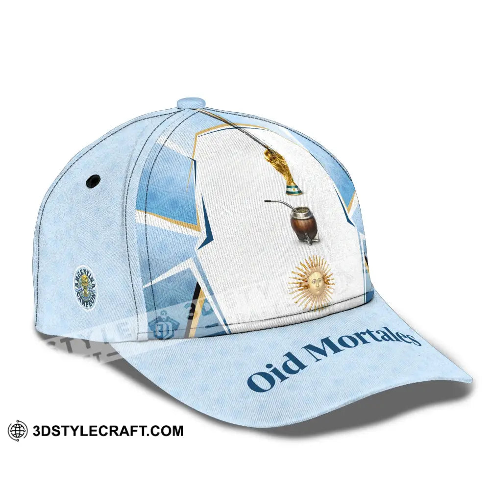 Personalized Cap Customized Argentina World Cup 2026 Classic Cap - CLASSIC CAP / UNIVERSAL FIT - Cap