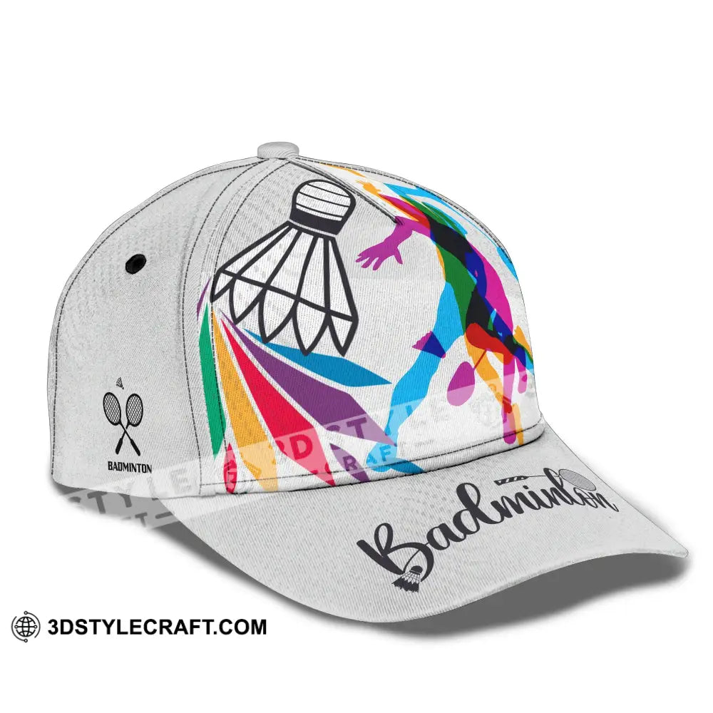 Personalized Cap Customized Badminton Classic Cap CLASSIC CAP / UNIVERSAL FIT Cap
