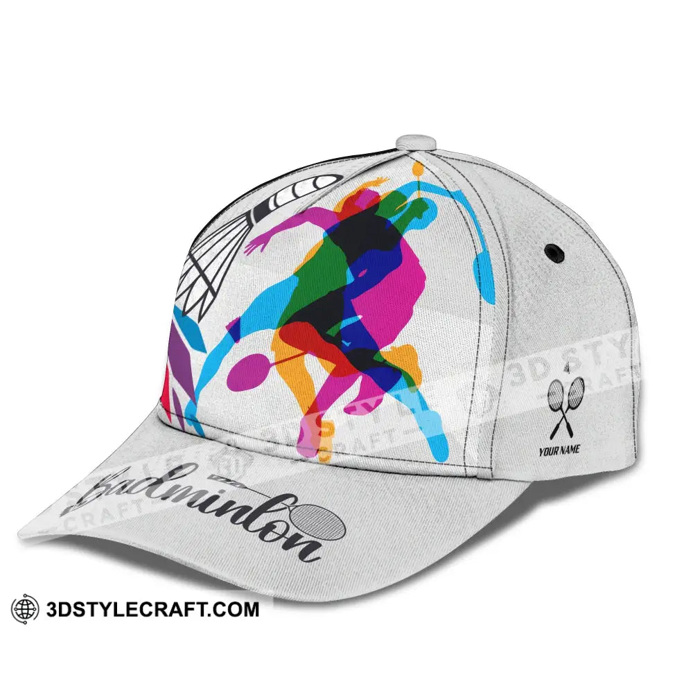 Personalized Cap Customized Badminton Classic Cap CLASSIC CAP / UNIVERSAL FIT Cap