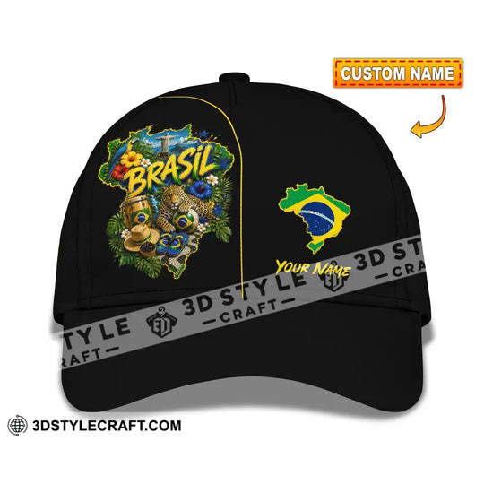 Personalized Cap, Customized Brasil Classic Cap style option 1