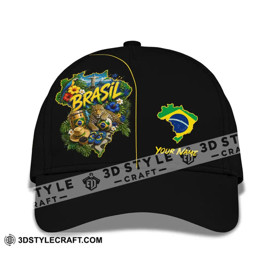 Personalized Cap, Customized Brasil Classic Cap style option 2