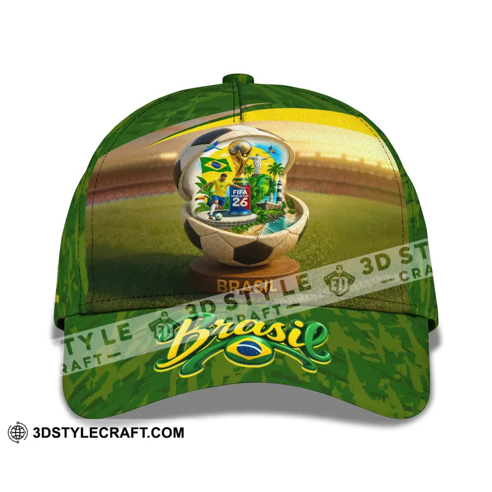 Personalized Cap Customized Brasil Classic Cap CLASSIC CAP / UNIVERSAL FIT Cap