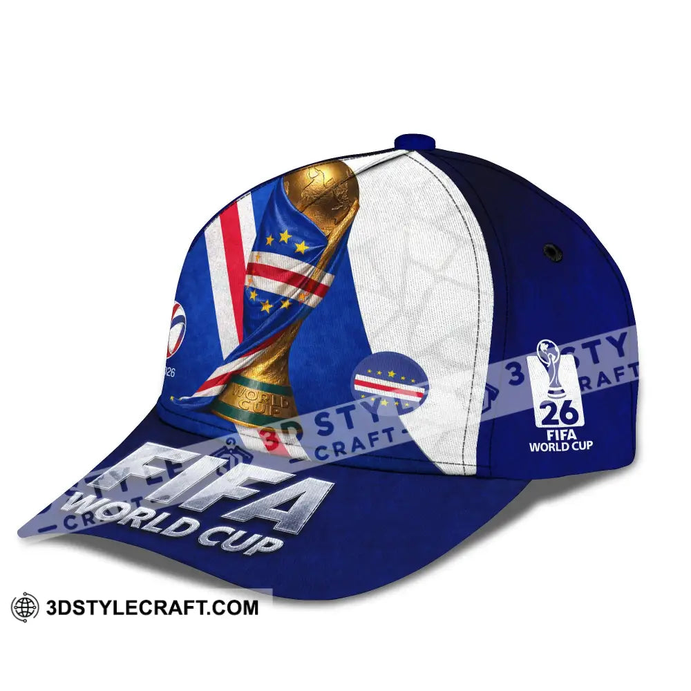 Personalized Cap Customized Cabo Verde World Cup 2026 Classic Cap - CLASSIC CAP / UNIVERSAL FIT - Cap