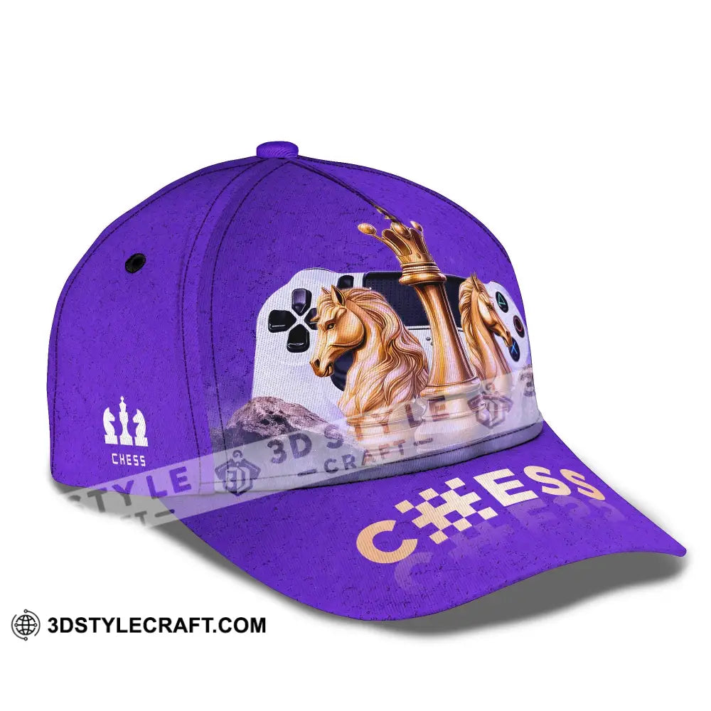 Personalized Cap Customized Chess Classic Cap - CLASSIC CAP / UNIVERSAL FIT - Cap