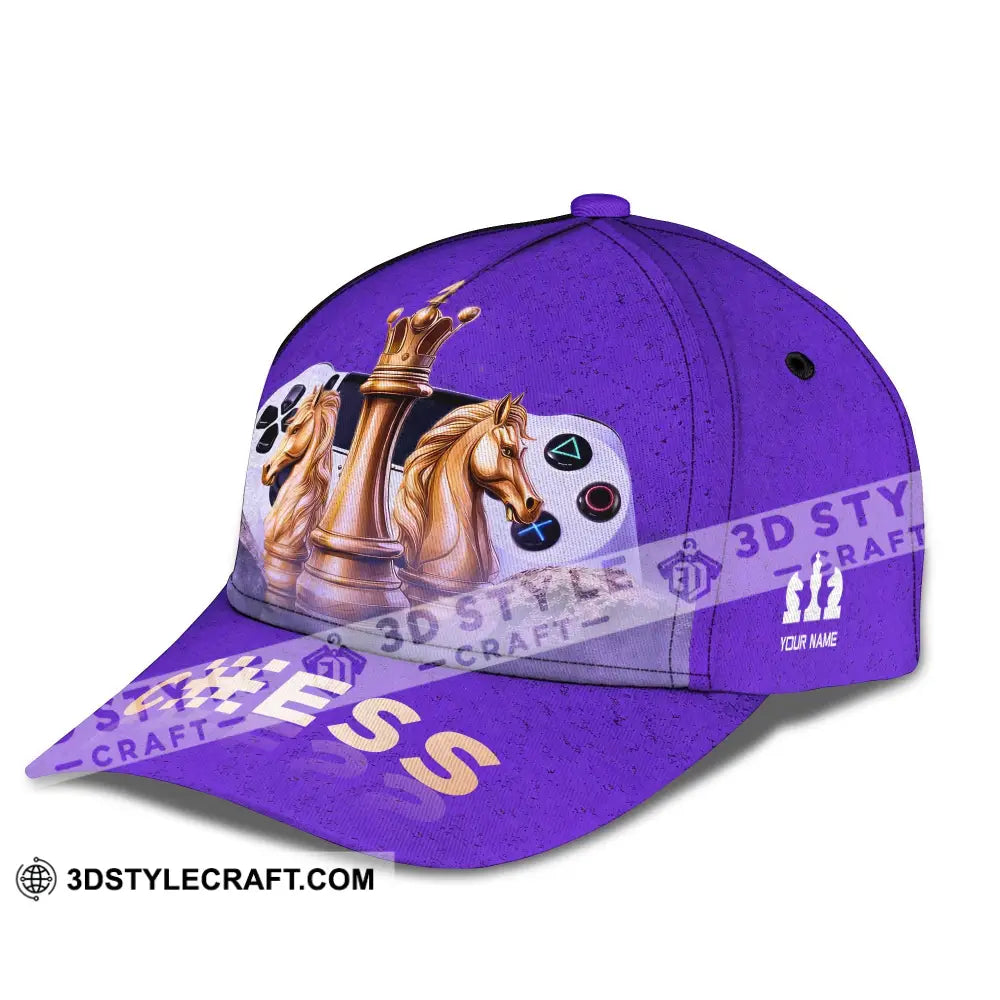 Personalized Cap Customized Chess Classic Cap - CLASSIC CAP / UNIVERSAL FIT - Cap