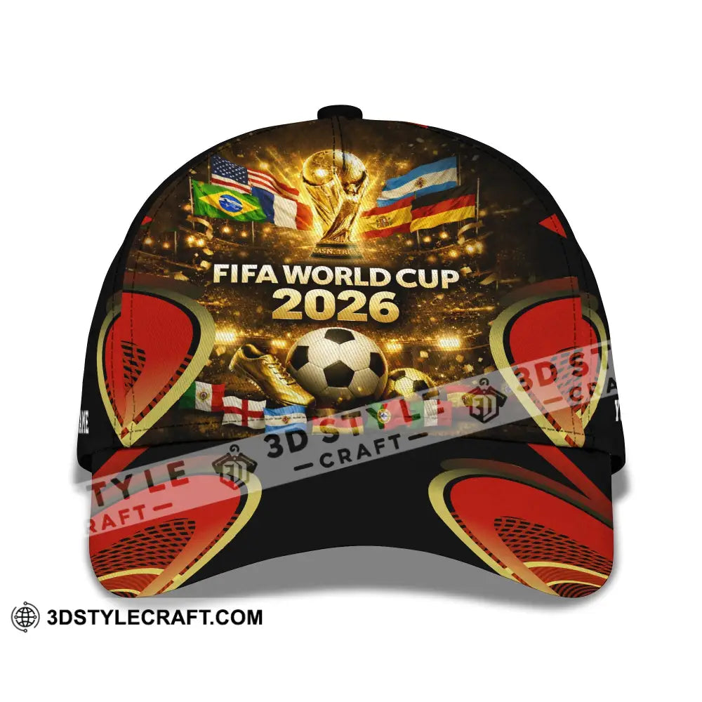 Personalized Cap Customized World Cup 2026 Classic Cap CLASSIC CAP / UNIVERSAL FIT Cap