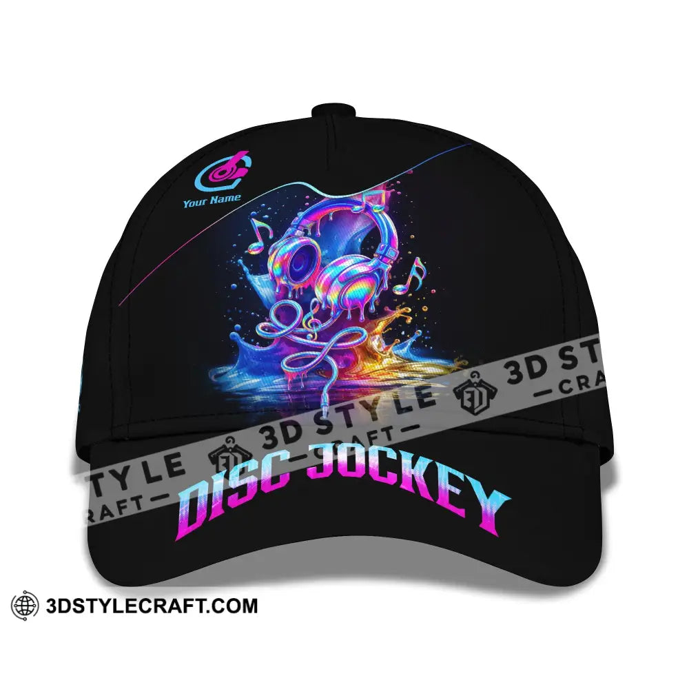 Personalized Cap Customized Disc Jockey Classic Cap CLASSIC CAP / UNIVERSAL FIT Cap