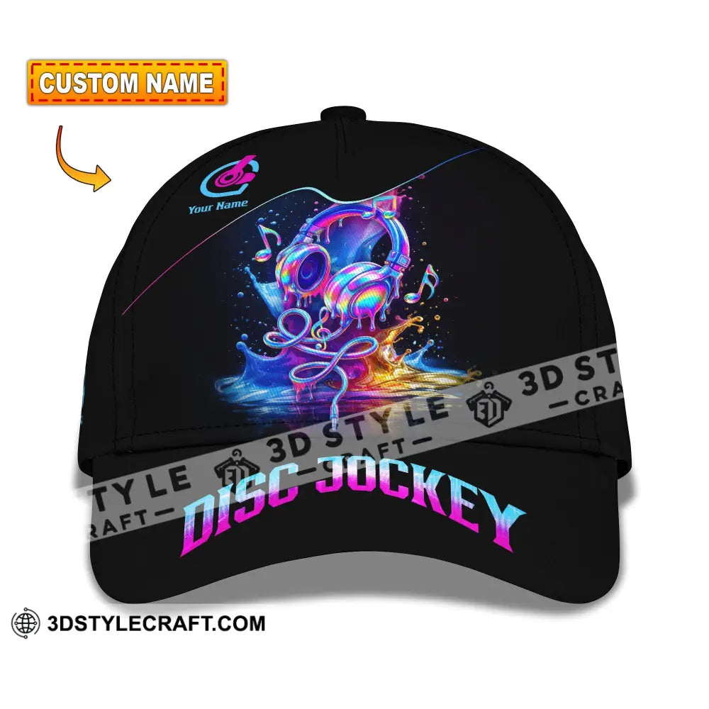 Personalized Cap Customized Disc Jockey Classic Cap CLASSIC CAP / UNIVERSAL FIT Cap
