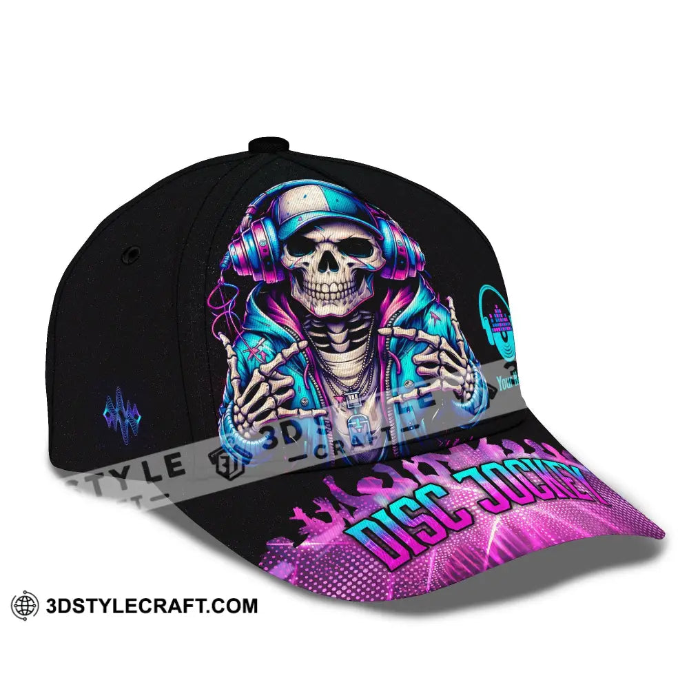 Personalized Cap Customized Disc Jockey Classic Cap CLASSIC CAP / UNIVERSAL FIT Cap