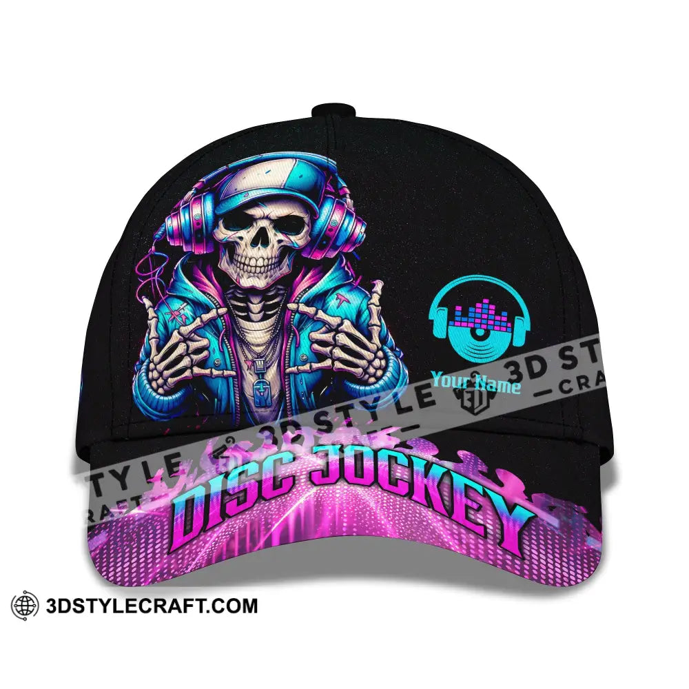 Personalized Cap Customized Disc Jockey Classic Cap CLASSIC CAP / UNIVERSAL FIT Cap