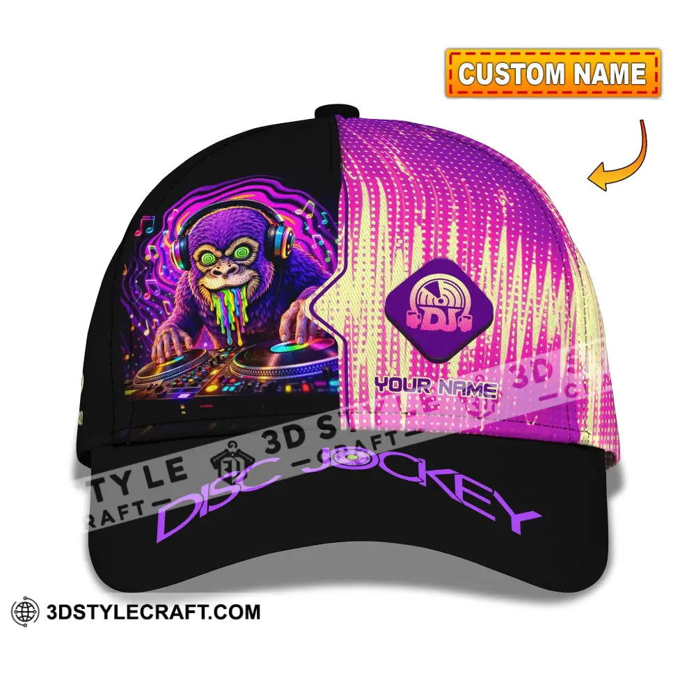 Personalized Cap Customized Disc Jockey Classic Cap CLASSIC CAP / UNIVERSAL FIT Cap
