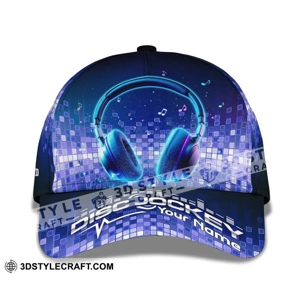 Personalized Cap Customized Disc Jockey Classic Cap CLASSIC CAP / UNIVERSAL FIT Cap