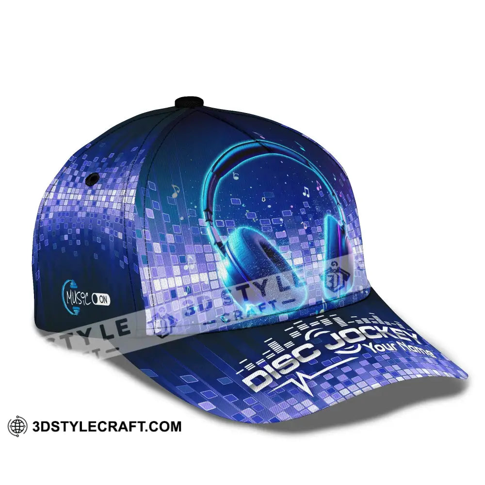 Personalized Cap Customized Disc Jockey Classic Cap CLASSIC CAP / UNIVERSAL FIT Cap