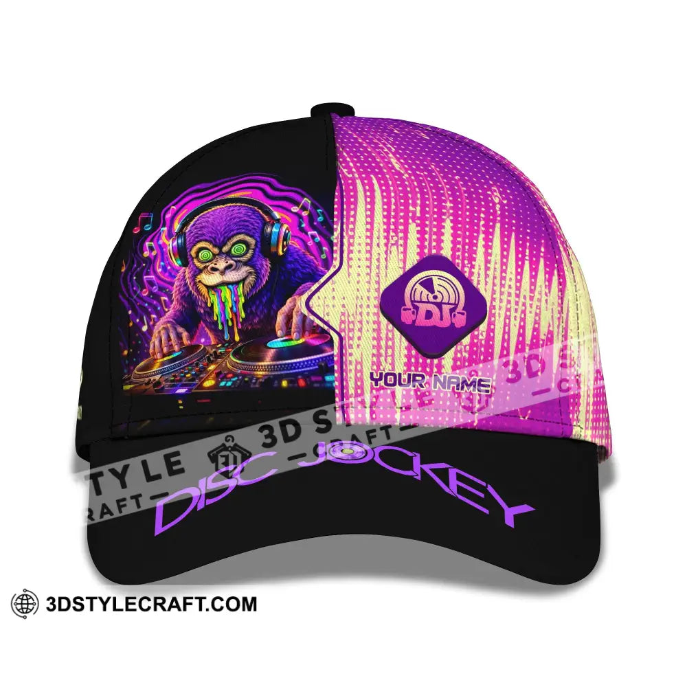 Personalized Cap Customized Disc Jockey Classic Cap CLASSIC CAP / UNIVERSAL FIT Cap