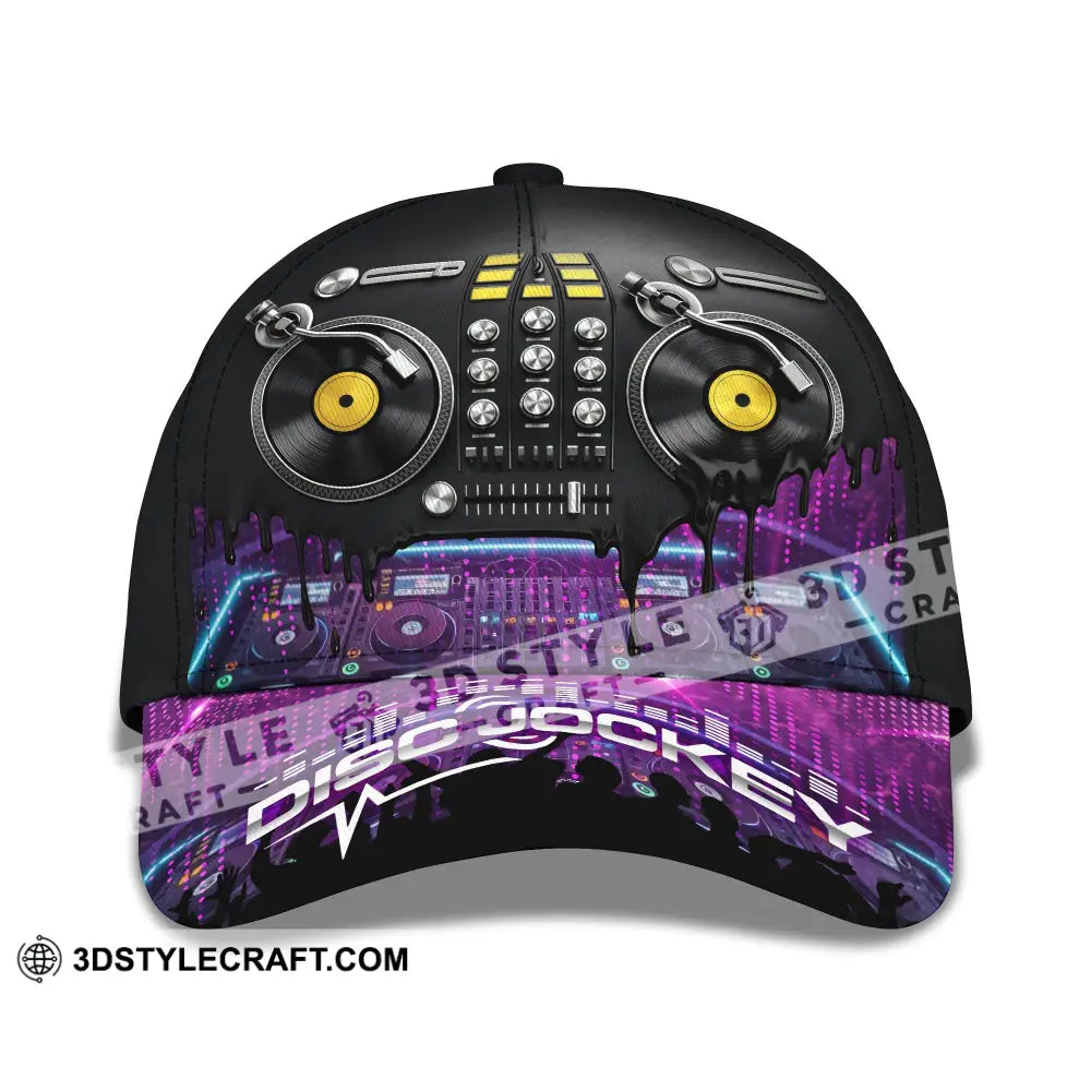 Personalized Cap Customized Disc Jockey Classic Cap CLASSIC CAP / UNIVERSAL FIT Cap