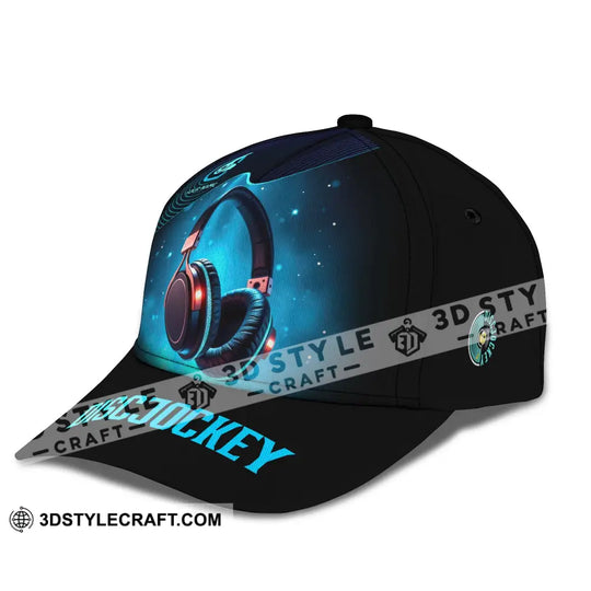 Personalized Cap, Customized Disc Jockey Classic Cap style option 4