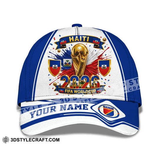 Personalized Cap, Customized Haiti Classic Cap style option 2