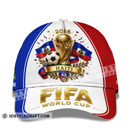 Personalized Cap, Customized Haiti Classic Cap style option 2