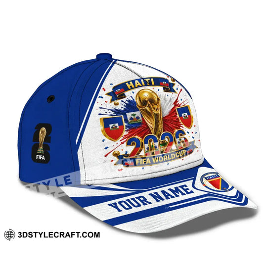 Personalized Cap, Customized Haiti Classic Cap style option 4