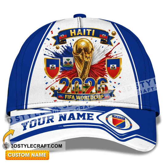 Personalized Cap, Customized Haiti Classic Cap style option 1