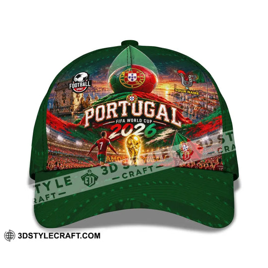 Personalized Cap, Customized Portugal World Cup 2026 Classic Cap style option 2