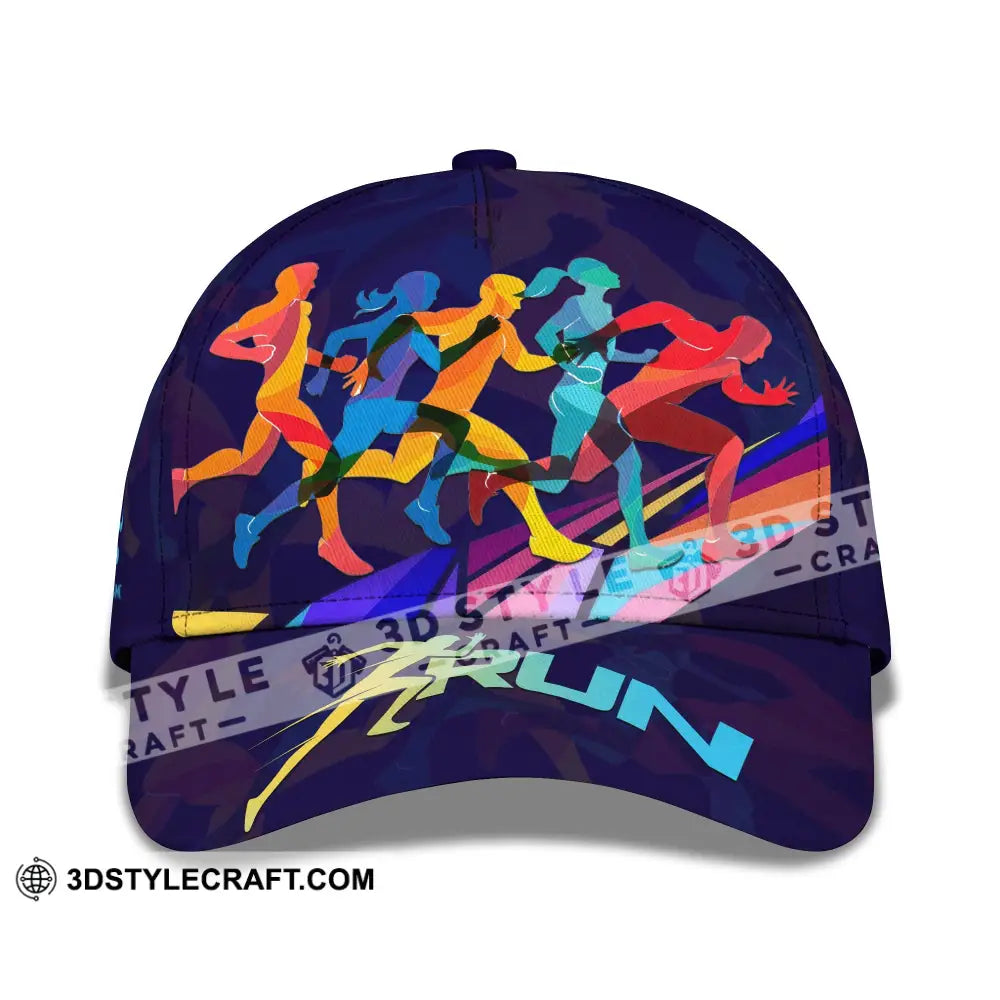 Personalized Cap Customized Running Classic Cap CLASSIC CAP / UNIVERSAL FIT Cap