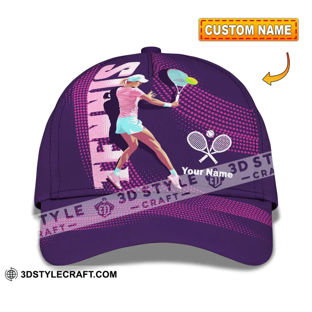 Personalized Cap Customized Tennis Classic Cap CLASSIC CAP / UNIVERSAL FIT Cap