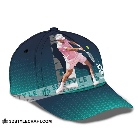 Personalized Cap, Customized Tennis Classic Cap style option 3