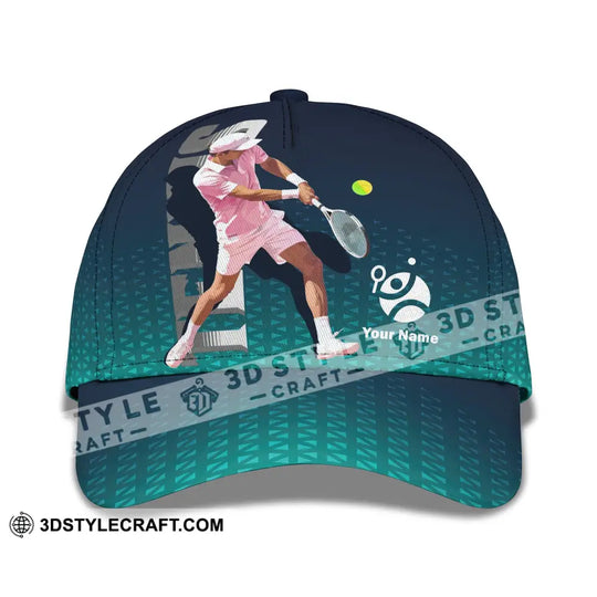 Personalized Cap, Customized Tennis Classic Cap style option 2
