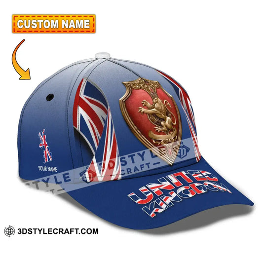 Personalized Cap Customized United Kingdom Classic Cap CLASSIC CAP / UNIVERSAL FIT Cap