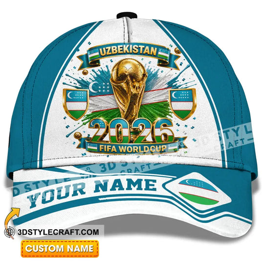 Personalized Cap, Customized Uzbekistan Classic Cap style option 1