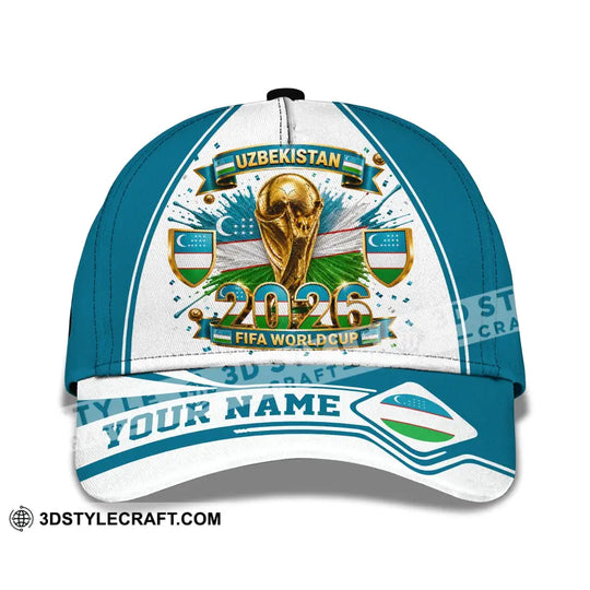 Personalized Cap, Customized Uzbekistan Classic Cap style option 2