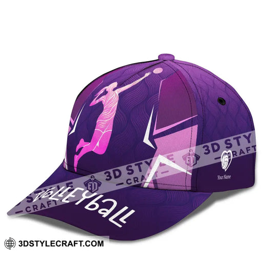 Personalized Cap, Customized Volleyball Classic Cap style option 4