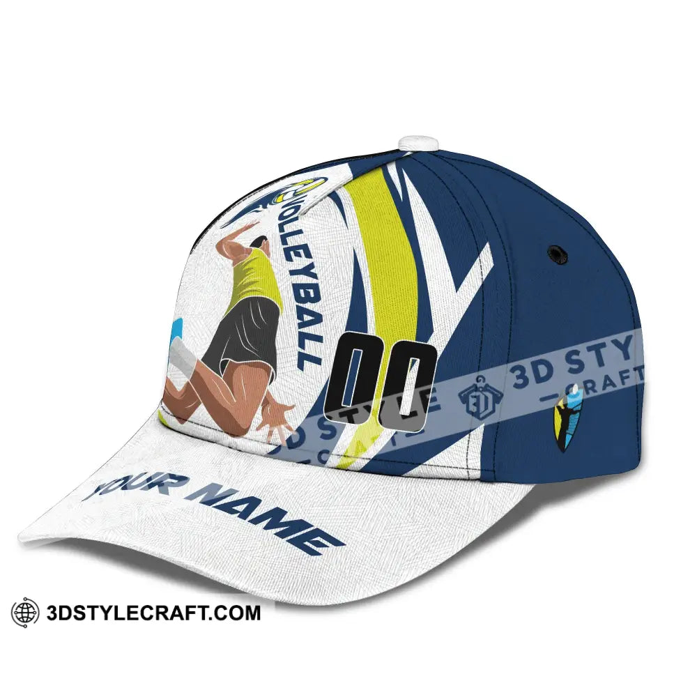 Personalized Cap Customized Volleyball Classic Cap - CLASSIC CAP / UNIVERSAL FIT - Cap