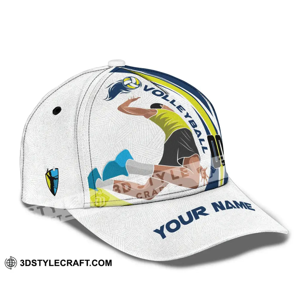 Personalized Cap Customized Volleyball Classic Cap - CLASSIC CAP / UNIVERSAL FIT - Cap