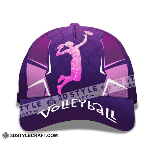 Personalized Cap, Customized Volleyball Classic Cap style option 2