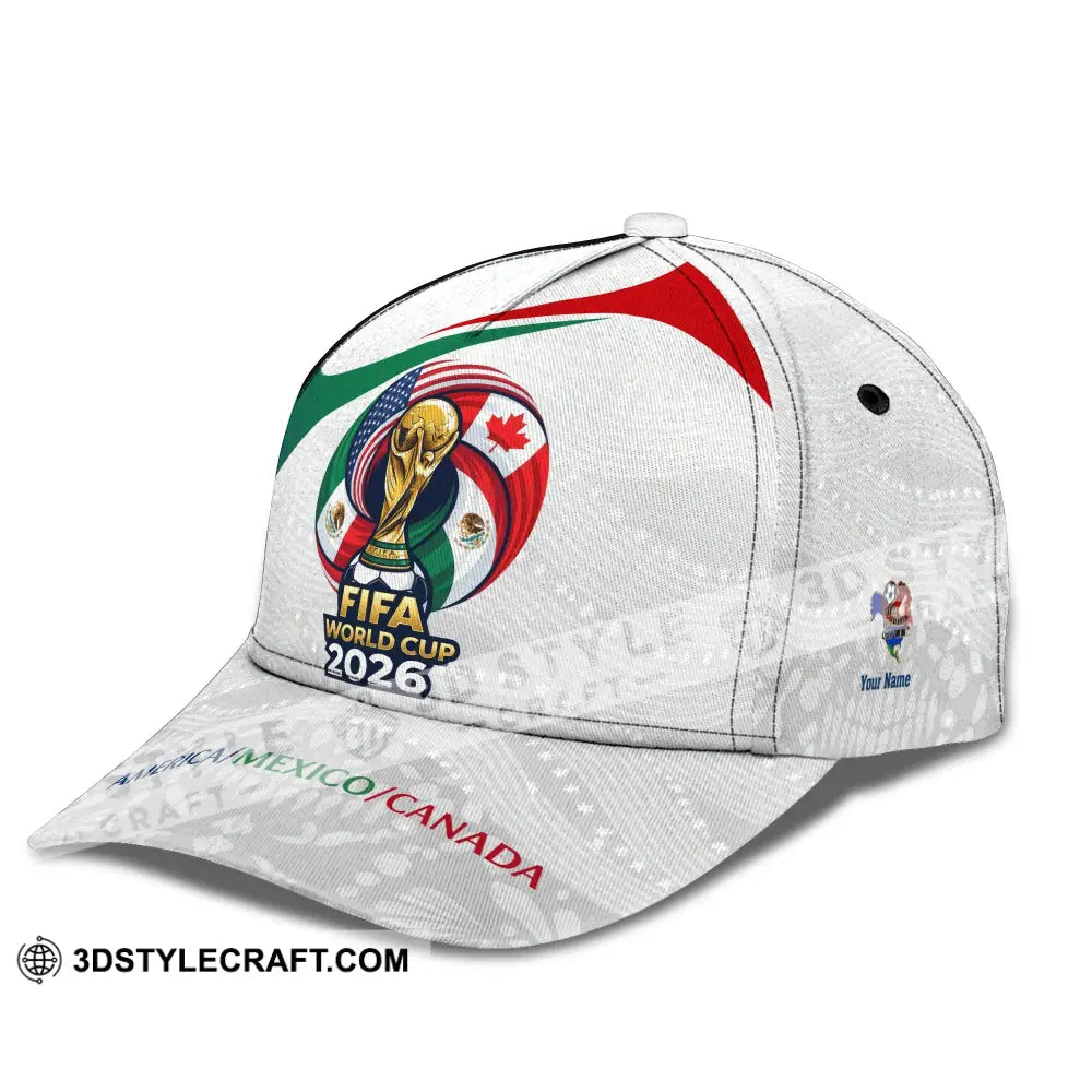 Personalized Cap Customized World Cup 2026 Classic Cap - CLASSIC CAP / UNIVERSAL FIT - Cap