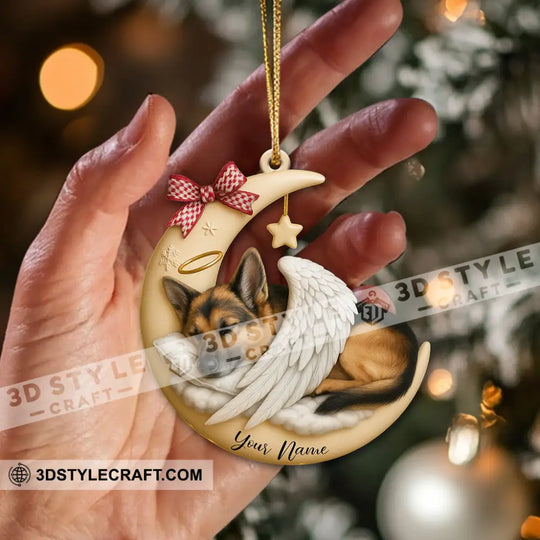 Pet In Memory, Home Decor, Christmas Ornament, Personalized Ornament style option 2