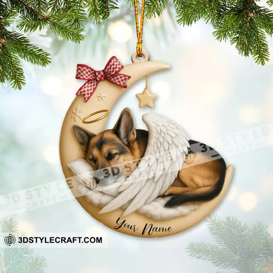 Pet In Memory, Home Decor, Christmas Ornament, Personalized Ornament style option 3