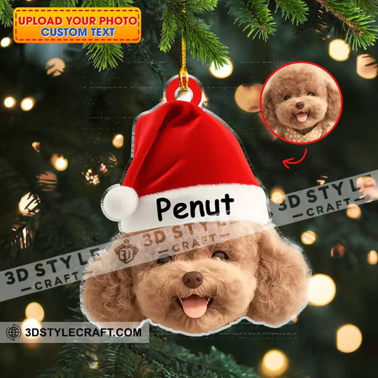 Pet Lover Christmas, Home Decor, Christmas Ornament, Personalized Ornament style option 1