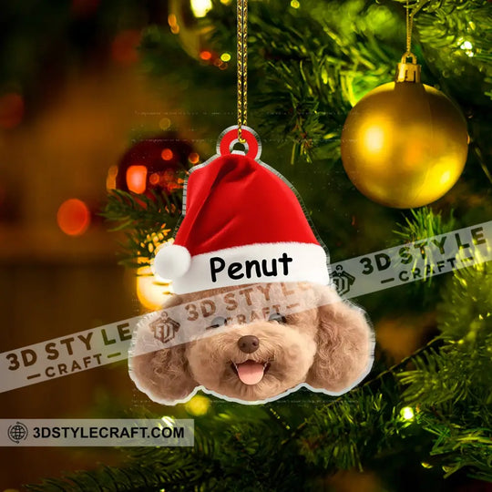 Pet Lover Christmas, Home Decor, Christmas Ornament, Personalized Ornament style option 4