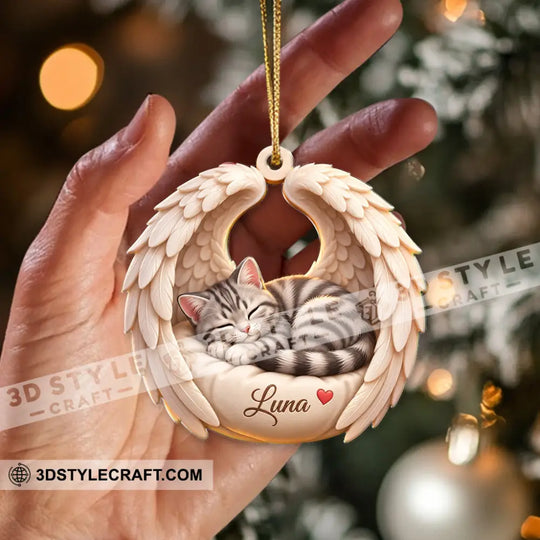 Pet Lover Home Decor, Christmas Ornament, Personalized Ornament style option 2