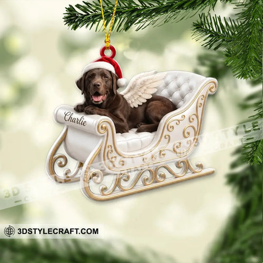 Pet Lover Home Decor, Christmas Ornament, Personalized Ornament style option 4