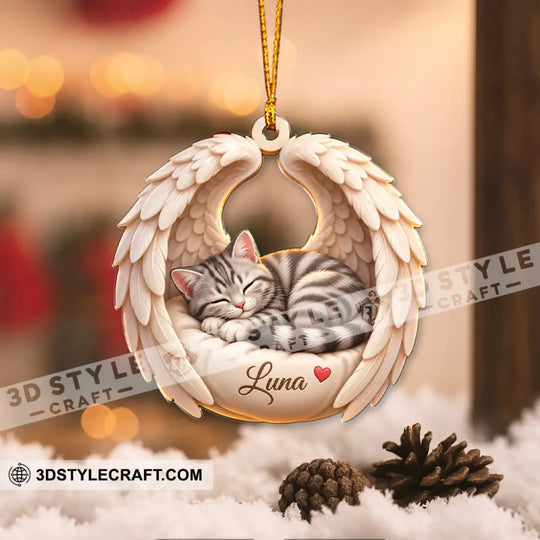 Pet Lover Home Decor, Christmas Ornament, Personalized Ornament style option 3