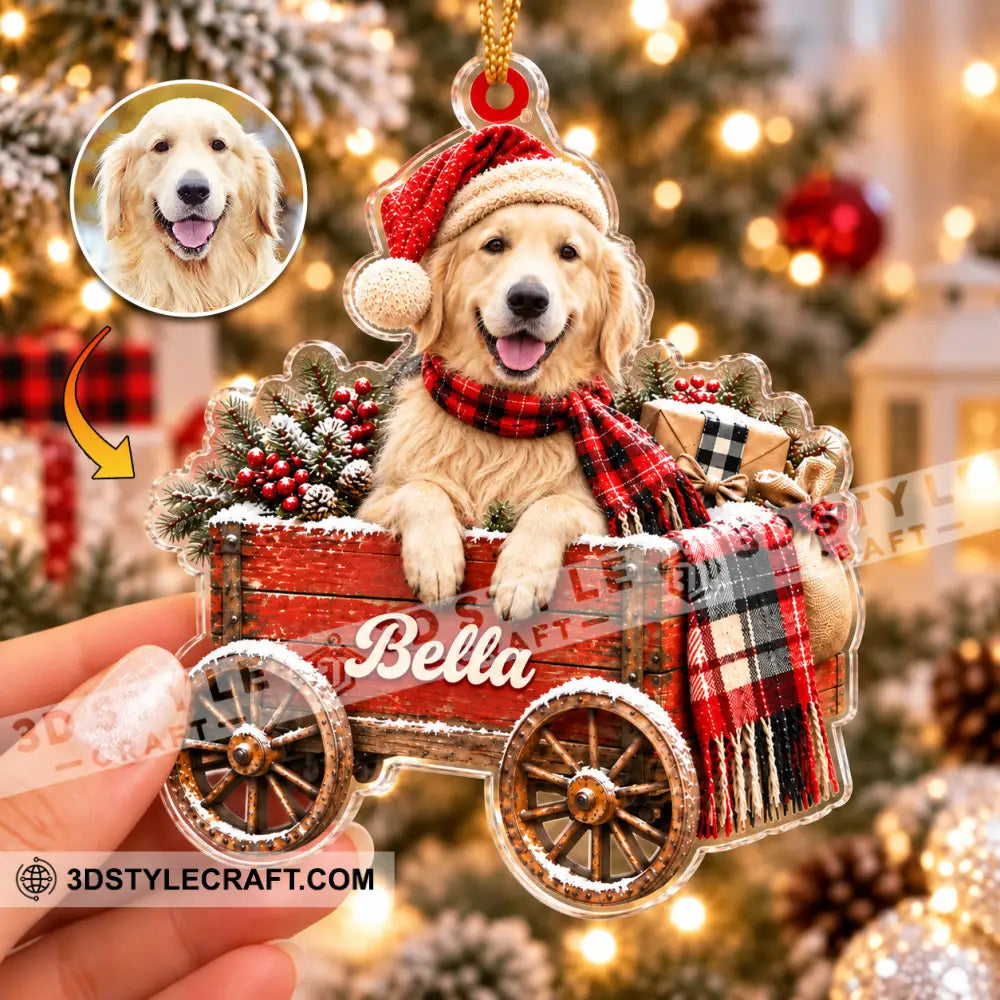 Pet Lover Home Decor Christmas Ornament Personalized Ornament - Ornament
