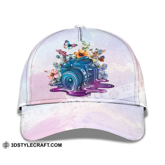 Photographer Classic Cap, Photographer Hat, Women Photographer Hat style option 1